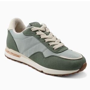 EARTH Maren Casual Lace-Up Sneakers Green Size 10M